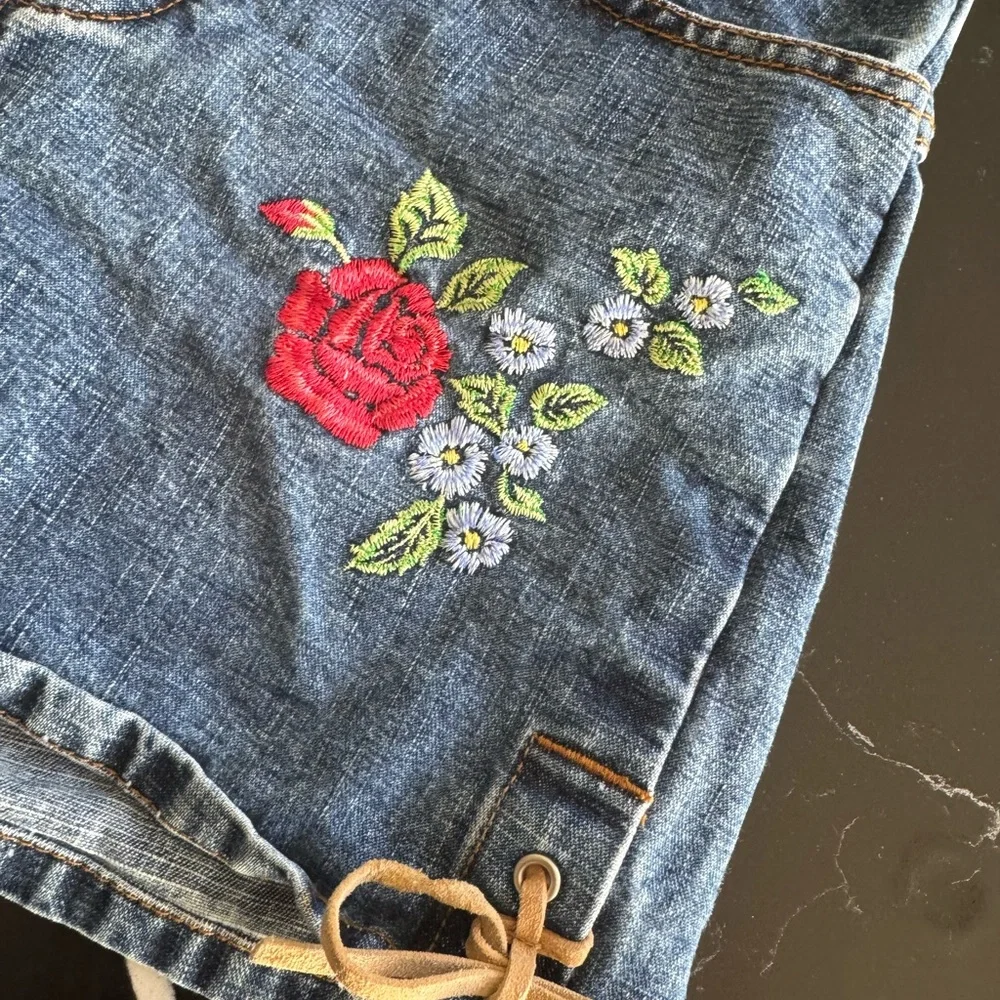 Girls Y2K Denim Jordache Shorts‎